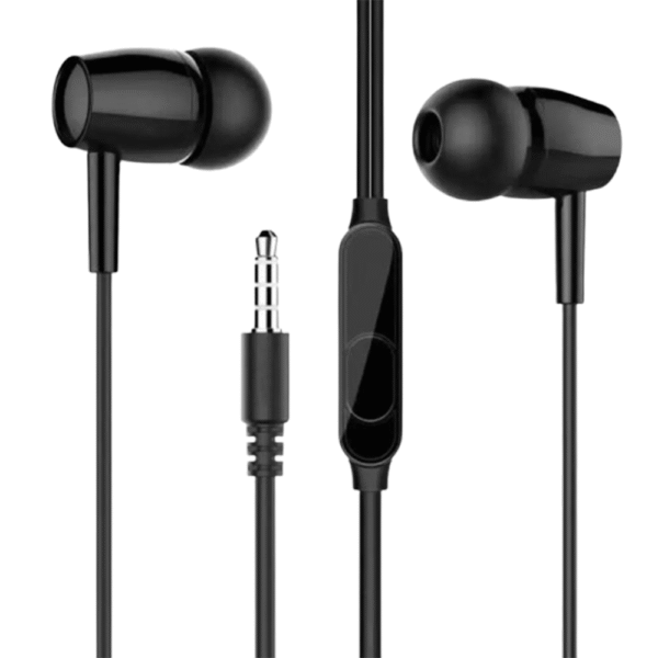 Portable 3.5mm Stereo Earphones | HD Audio with Noise Isolation