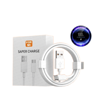 120W 6A USB-C Fast Charger Cable for Xiaomi, Samsung & Huawei