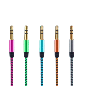 Colorful 3.5mm Braided Audio Cable