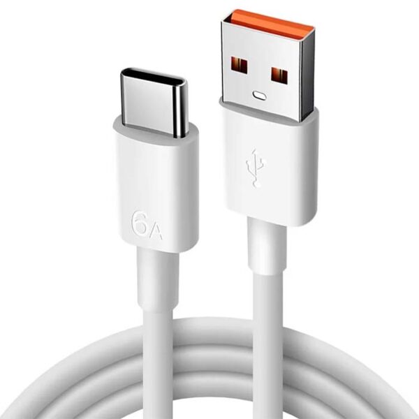 6A Cable de charge rapide Type-C USB de 6A