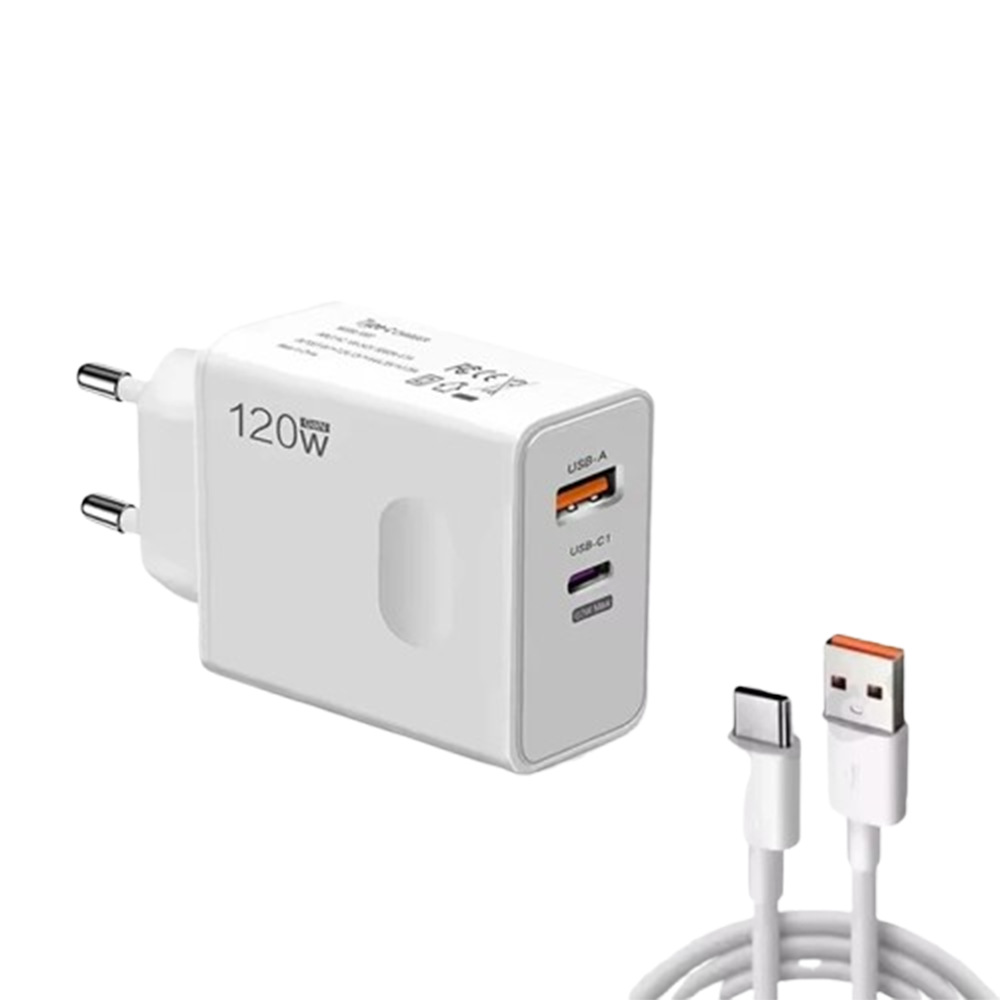 Multi-Port 120W Fast Charging
