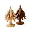 4PCS Bamboo Wooden Trivets